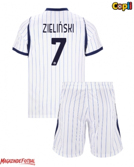 Inter Milan Piotr Zielinski #7 Echipament de Fotbal Replică 2026-27 Copii Deplasare (+ Șorturi)